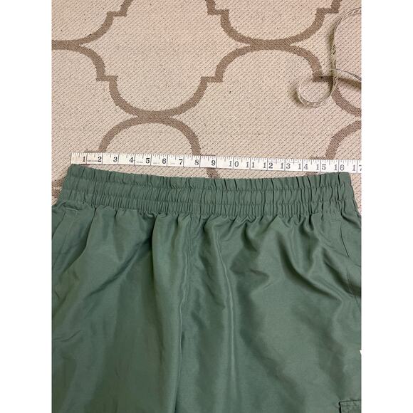 Adidas Originals Adicolor 3-Stripes cargo wide leg drawstring hem pants, size XL - Picture 6 of 16